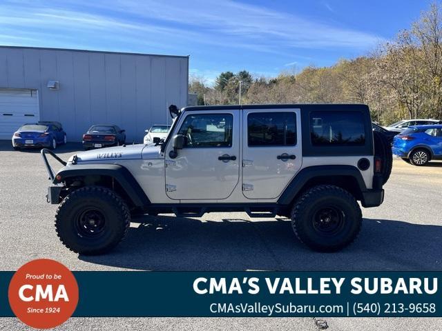 used 2016 Jeep Wrangler Unlimited car, priced at $18,211