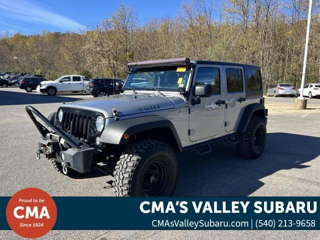 used 2016 Jeep Wrangler Unlimited car, priced at $18,211