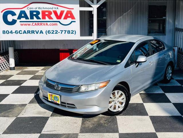 used 2012 Honda Civic car, priced at $6,495