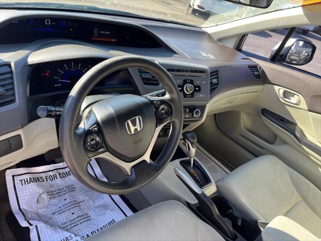 used 2012 Honda Civic car, priced at $6,495