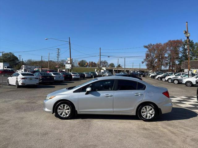 used 2012 Honda Civic car, priced at $6,495