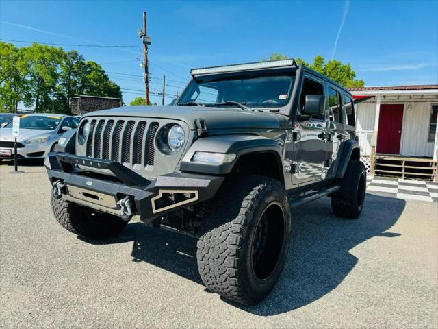 used 2019 Jeep Wrangler Unlimited car, priced at $23,900