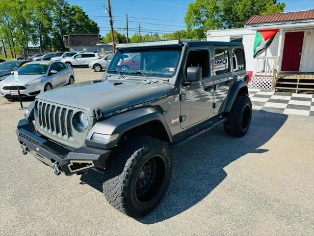 used 2019 Jeep Wrangler Unlimited car, priced at $23,900