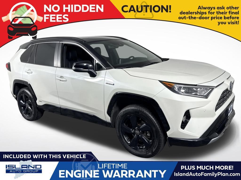 used 2021 Toyota RAV4 Hybrid car, priced at $31,650
