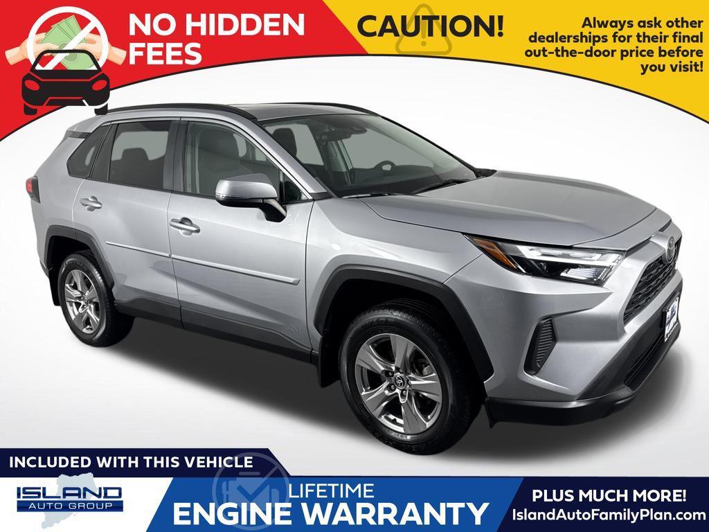 used 2022 Toyota RAV4 car, priced at $29,290