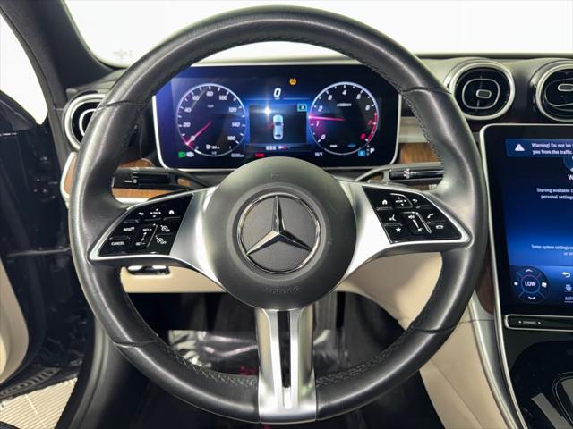 used 2023 Mercedes-Benz C-Class car, priced at $38,896