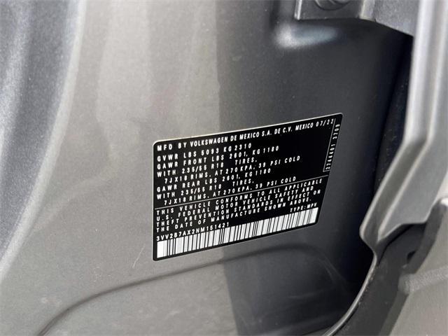 used 2022 Volkswagen Tiguan car, priced at $21,887