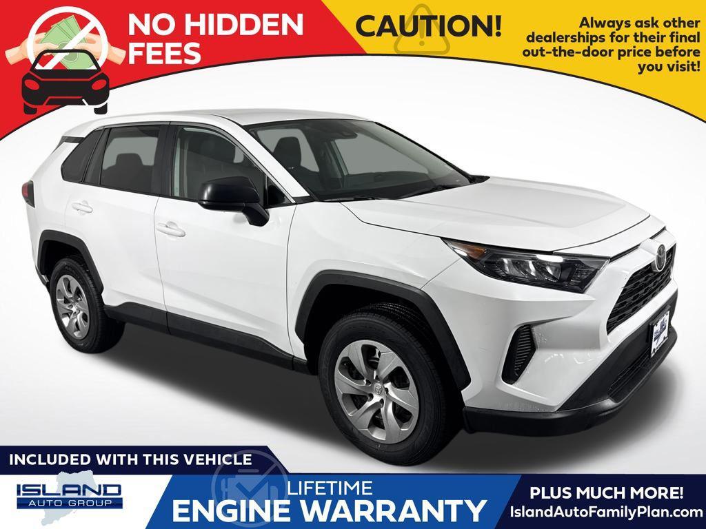 used 2022 Toyota RAV4 car, priced at $25,550