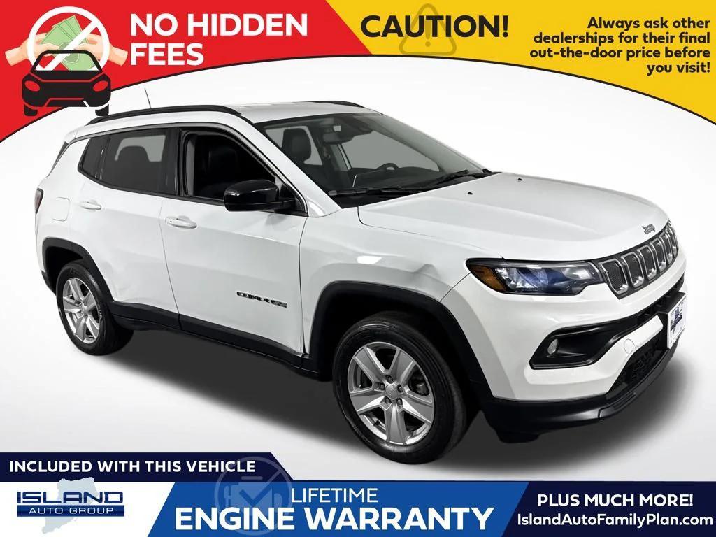 used 2022 Jeep Compass car, priced at $18,806