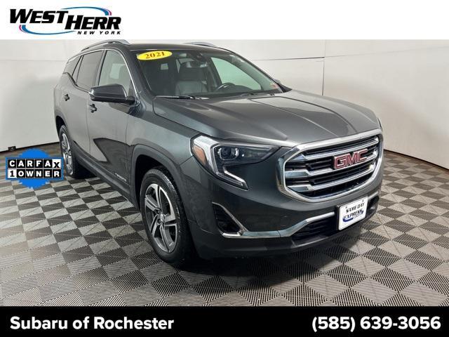 used 2021 GMC Terrain car, priced at $24,928