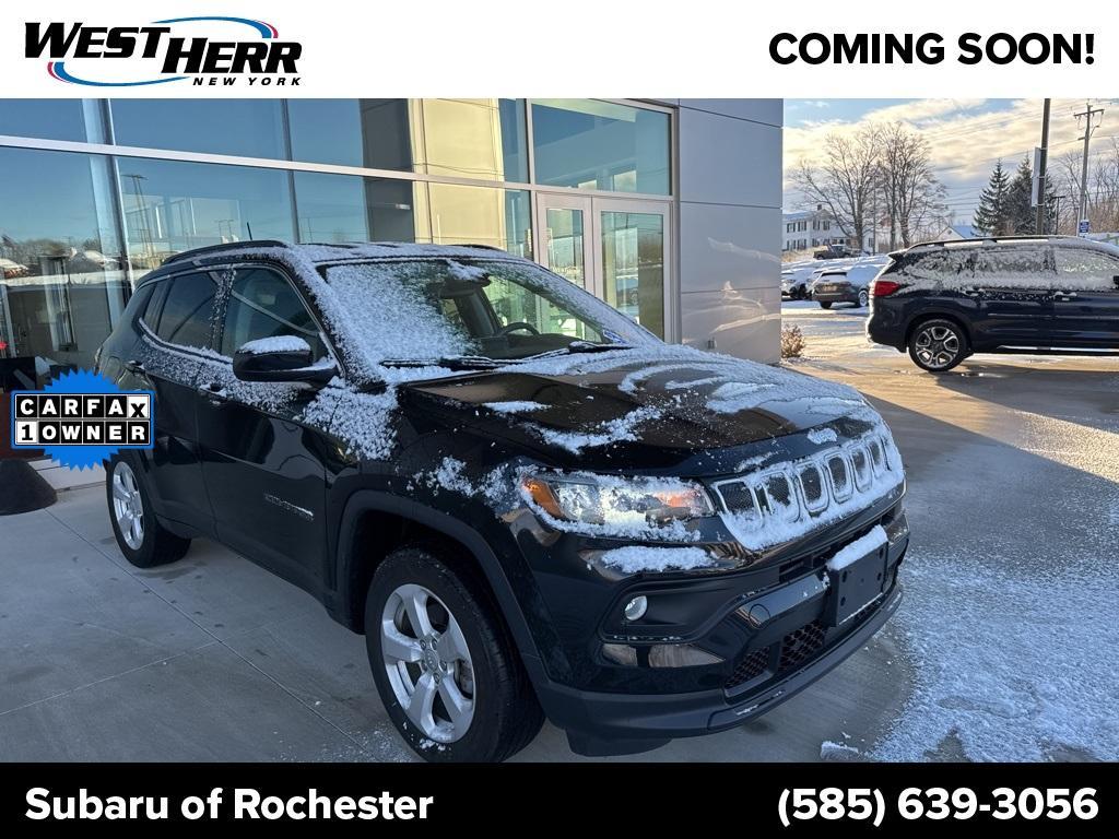 used 2022 Jeep Compass car, priced at $22,516