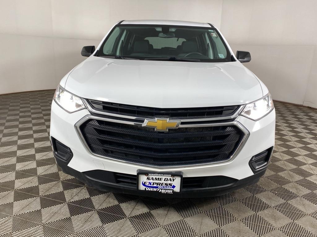 used 2021 Chevrolet Traverse car, priced at $22,857