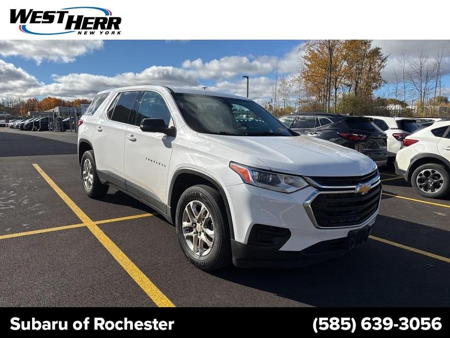 used 2021 Chevrolet Traverse car, priced at $24,899