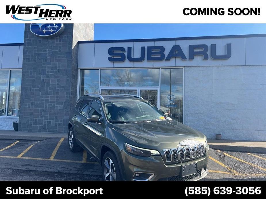used 2021 Jeep Cherokee car, priced at $25,972