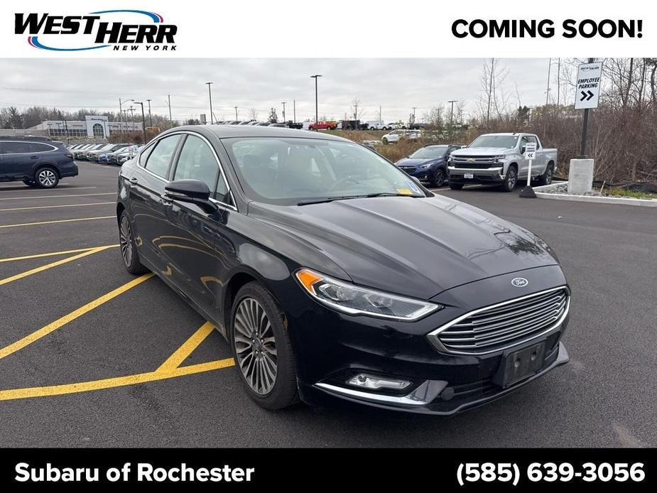 used 2017 Ford Fusion car, priced at $12,989