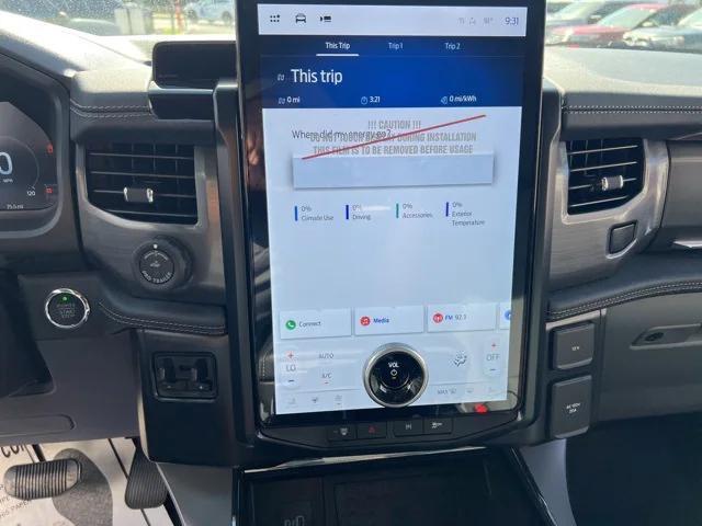 new 2024 Ford F-150 Lightning car, priced at $75,390