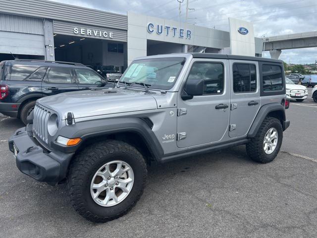 used 2021 Jeep Wrangler Unlimited car, priced at $34,279