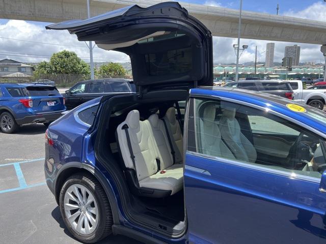 used 2021 Tesla Model X car, priced at $55,588