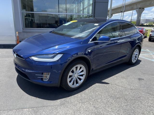 used 2021 Tesla Model X car, priced at $55,588
