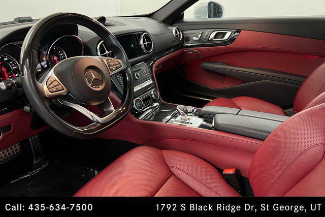 used 2018 Mercedes-Benz SL 450 car, priced at $40,435