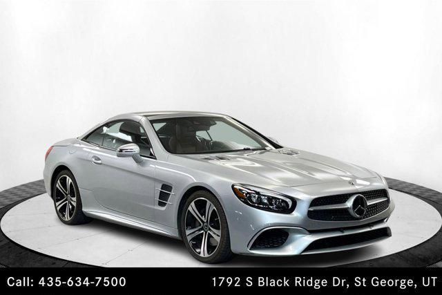 used 2018 Mercedes-Benz SL 450 car, priced at $40,435