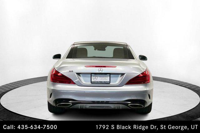 used 2018 Mercedes-Benz SL 450 car, priced at $40,435