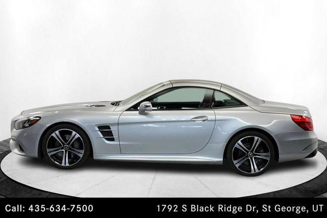 used 2018 Mercedes-Benz SL 450 car, priced at $40,435