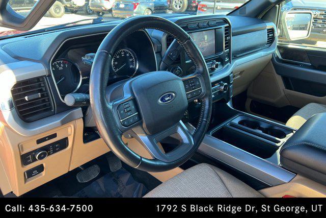 used 2022 Ford F-150 car, priced at $33,500