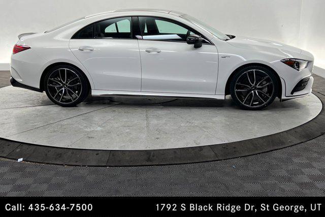 used 2023 Mercedes-Benz AMG CLA 35 car, priced at $43,000