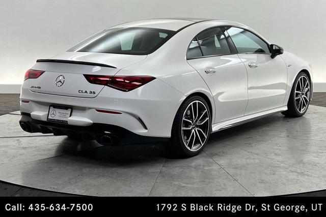 used 2023 Mercedes-Benz AMG CLA 35 car, priced at $43,000