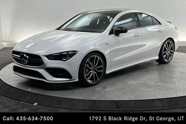 used 2023 Mercedes-Benz AMG CLA 35 car, priced at $43,000