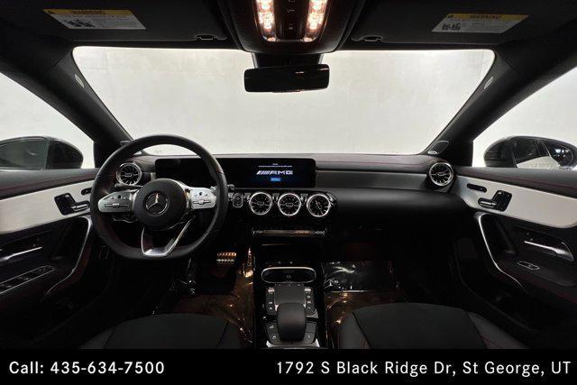 used 2023 Mercedes-Benz AMG CLA 35 car, priced at $43,000