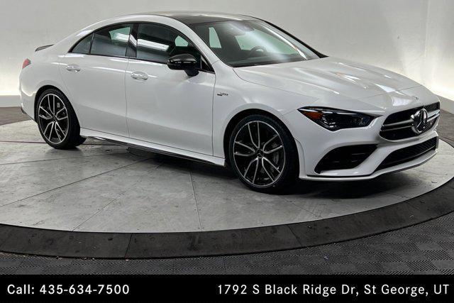 used 2023 Mercedes-Benz AMG CLA 35 car, priced at $43,000