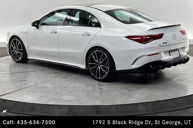 used 2023 Mercedes-Benz AMG CLA 35 car, priced at $43,000