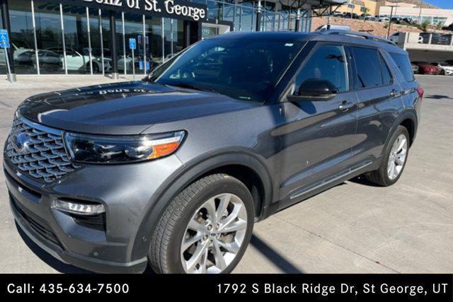 used 2021 Ford Explorer car, priced at $33,550