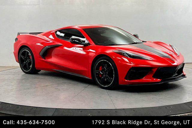 used 2021 Chevrolet Corvette car, priced at $69,886