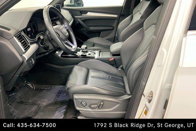 used 2021 Audi Q5 car, priced at $25,600