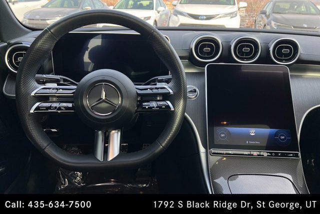 used 2023 Mercedes-Benz C-Class car, priced at $39,999