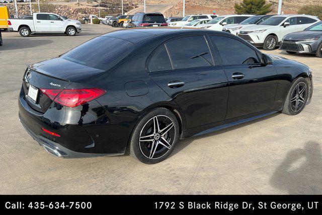 used 2023 Mercedes-Benz C-Class car, priced at $39,999