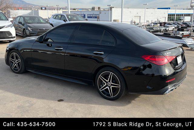 used 2023 Mercedes-Benz C-Class car, priced at $39,999