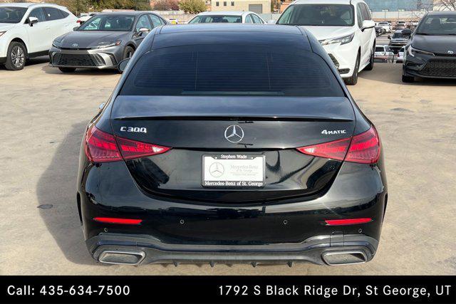 used 2023 Mercedes-Benz C-Class car, priced at $39,999