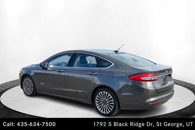 used 2017 Ford Fusion Energi car, priced at $9,999