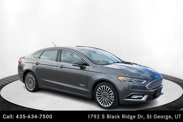 used 2017 Ford Fusion Energi car, priced at $9,999