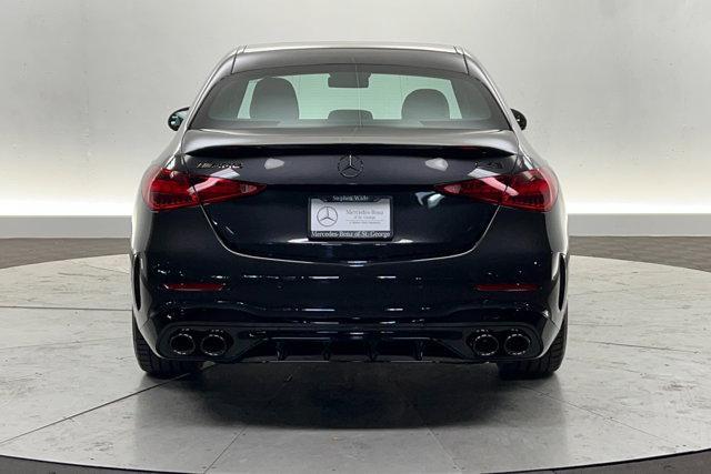 new 2025 Mercedes-Benz AMG C 43 car, priced at $71,780