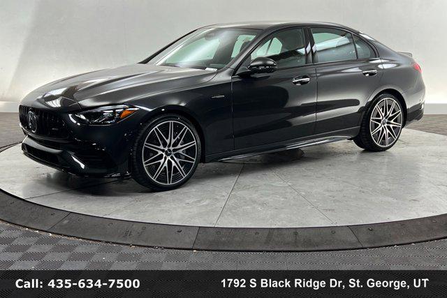 new 2025 Mercedes-Benz AMG C 43 car, priced at $71,780