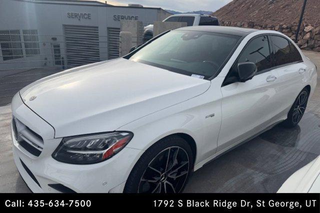 used 2021 Mercedes-Benz AMG C 43 car