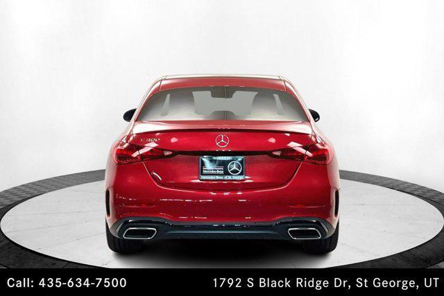 used 2024 Mercedes-Benz C-Class car, priced at $52,095