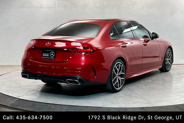 used 2024 Mercedes-Benz C-Class car, priced at $52,095