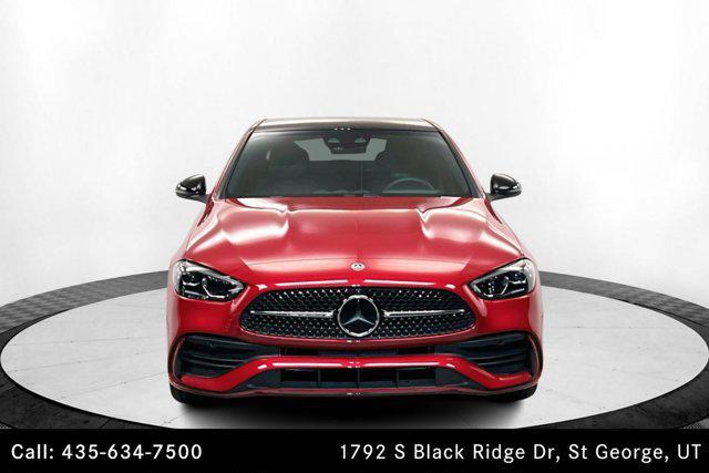 used 2024 Mercedes-Benz C-Class car, priced at $52,095