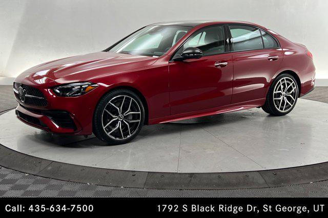used 2024 Mercedes-Benz C-Class car, priced at $52,095